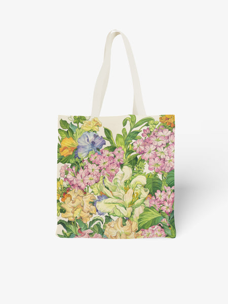 Floral Printed Canvas Bag