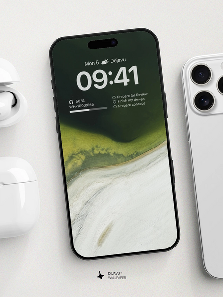 Dreamy Ocean Glow Wallpaper Whispering at Dusk