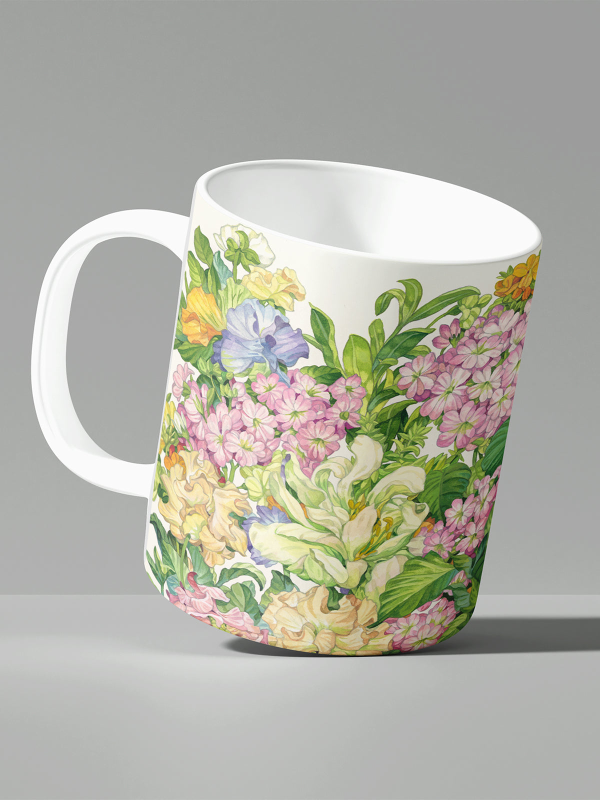Watercolor Floral Ceramic Mug